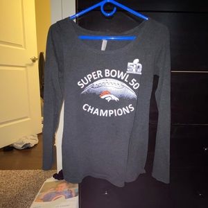 broncos long sleeve shirt